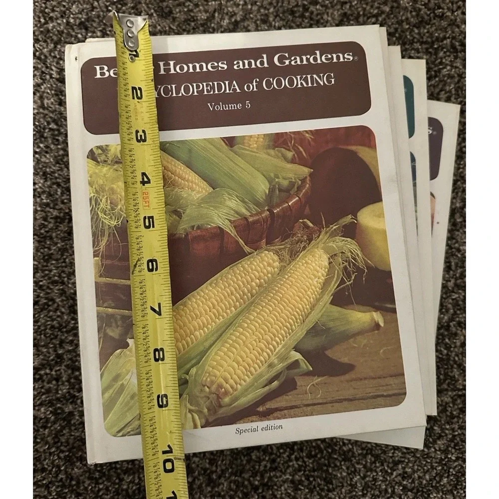 RARE Better Homes & Gardens Encyclopedia‎ of Cooking Set Vol. # 1-5 Vintage 1970